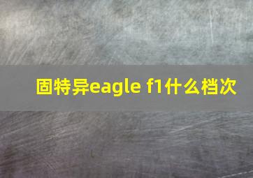 固特异eagle f1什么档次